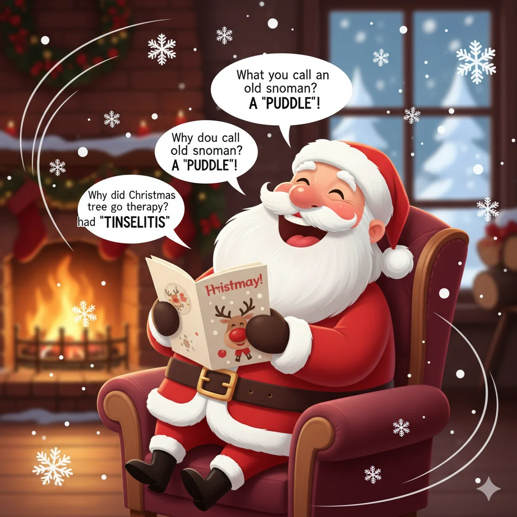 christmas card puns
