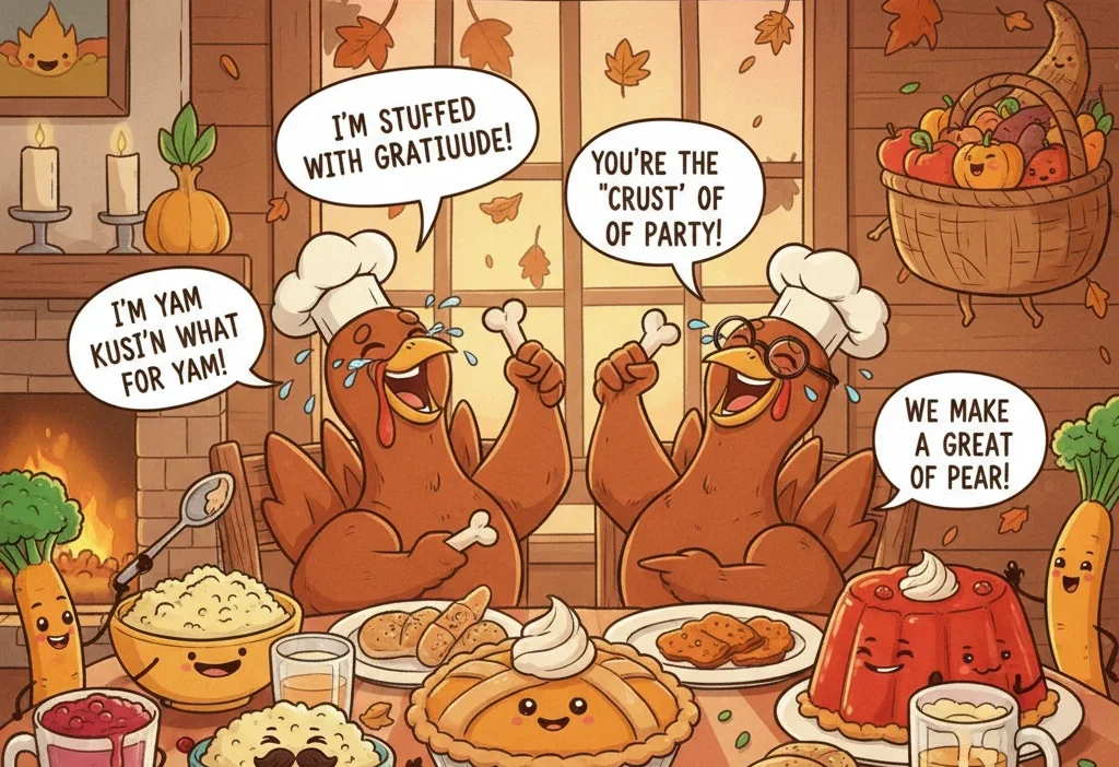funny thanksgiving puns