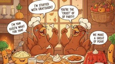 funny thanksgiving puns