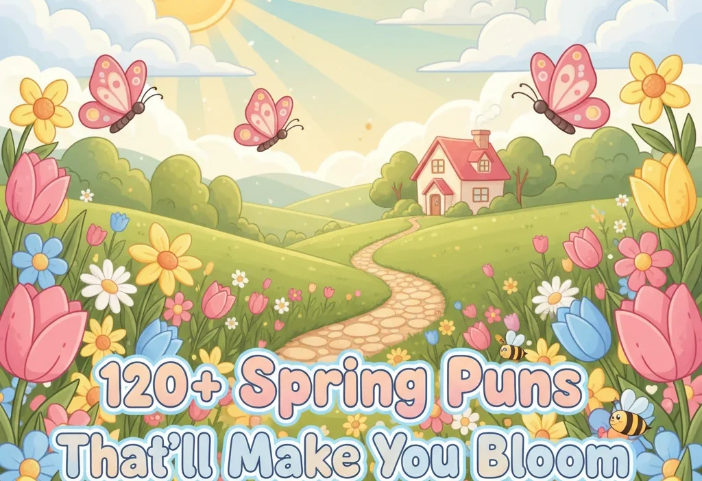 spring puns
