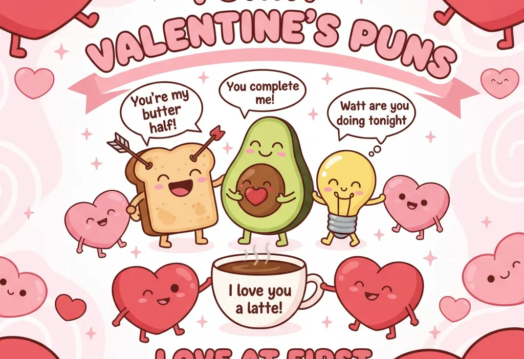 funny valentines puns