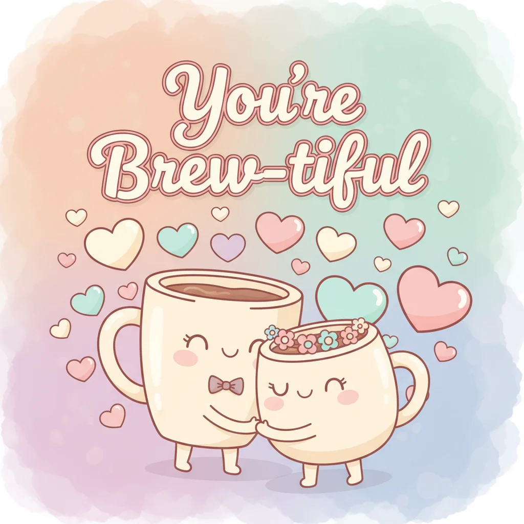 coffee valentines puns