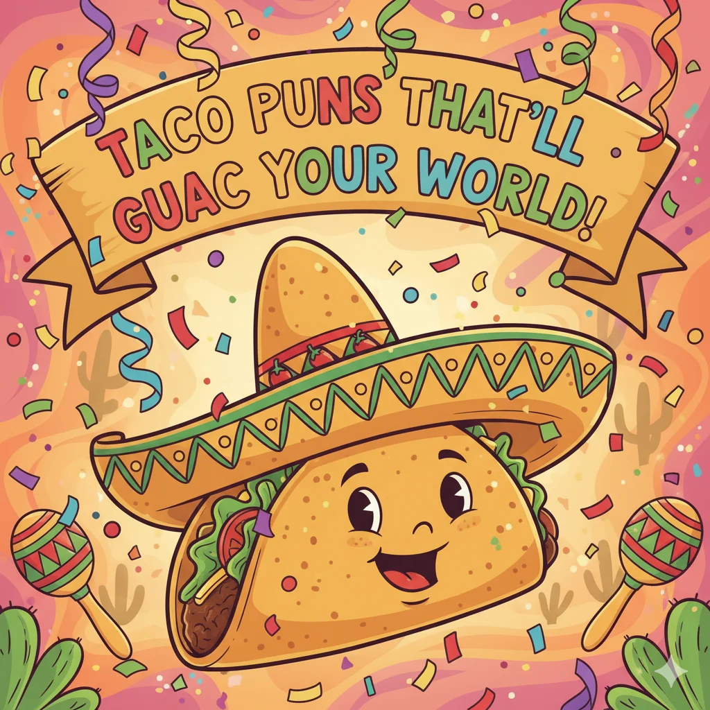 Hilarious Taco Puns to Spice Up Your Life – 2025