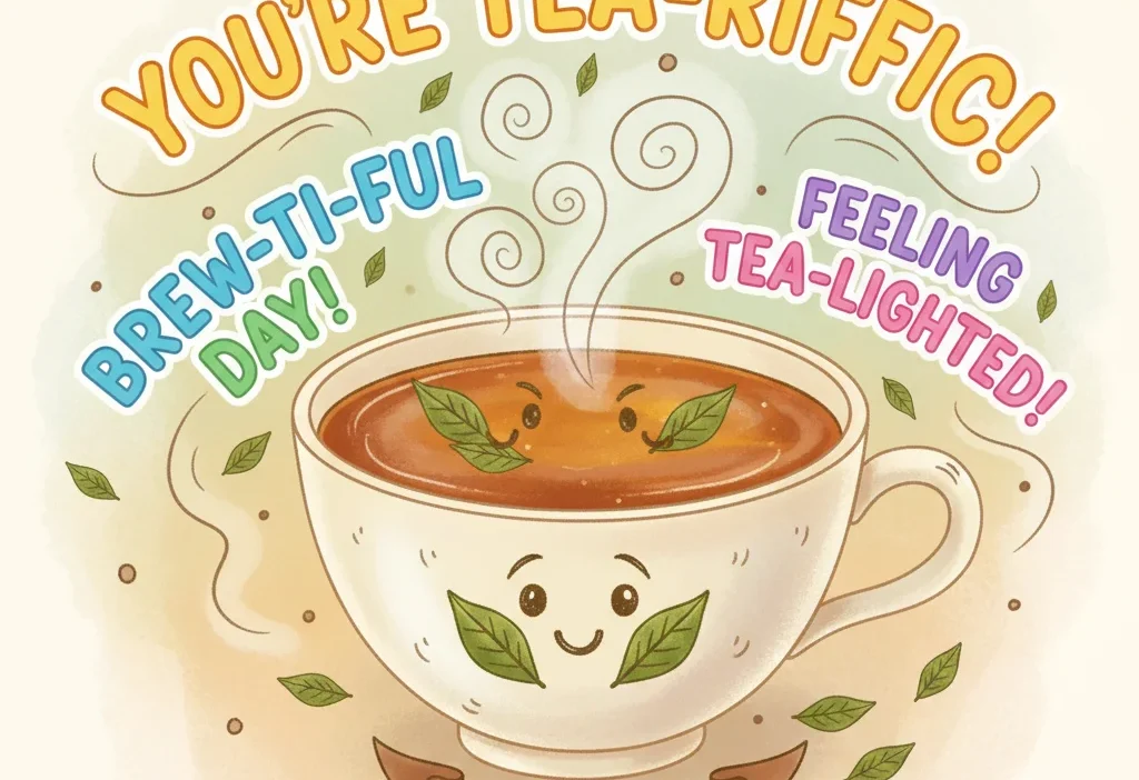 tea puns