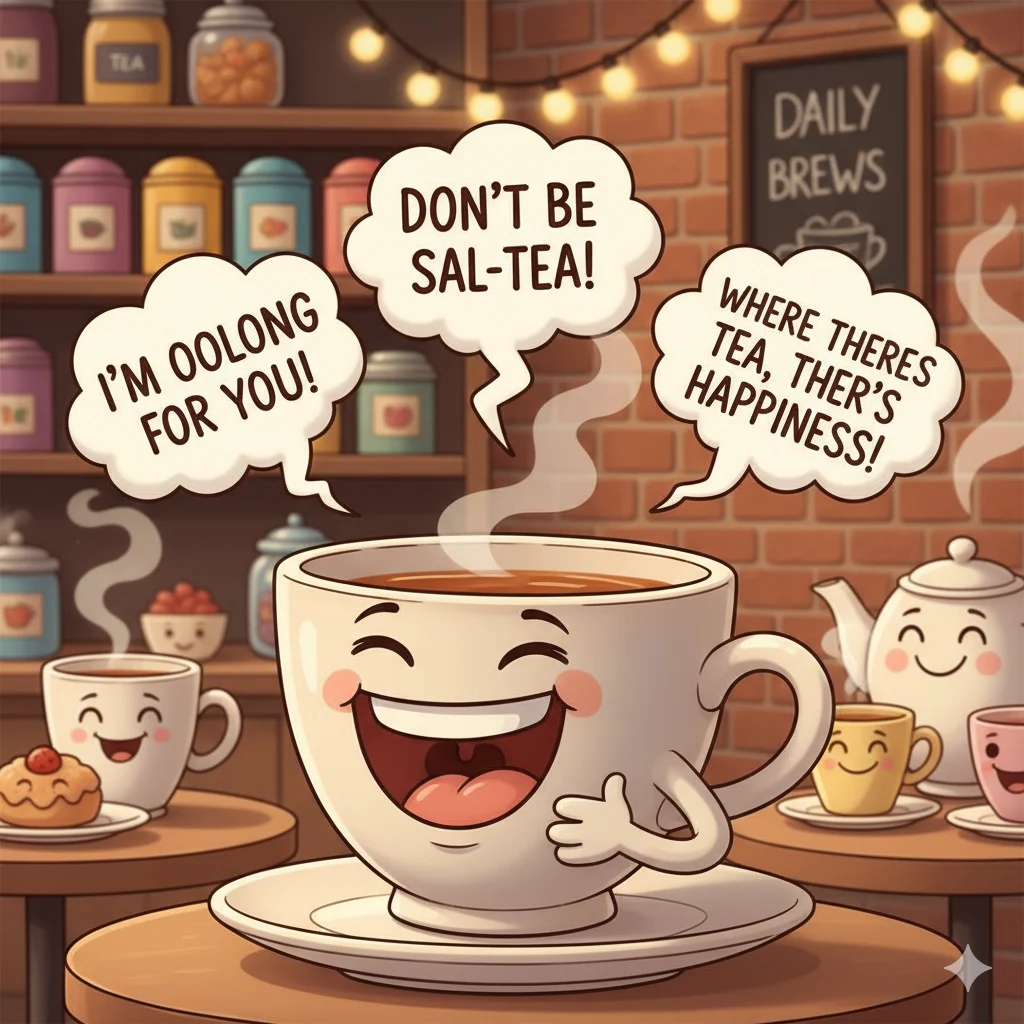 tea puns