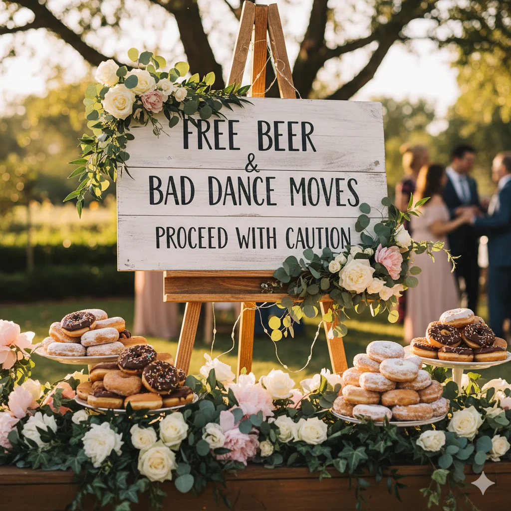 donut wedding puns