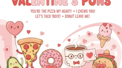 food valentines puns