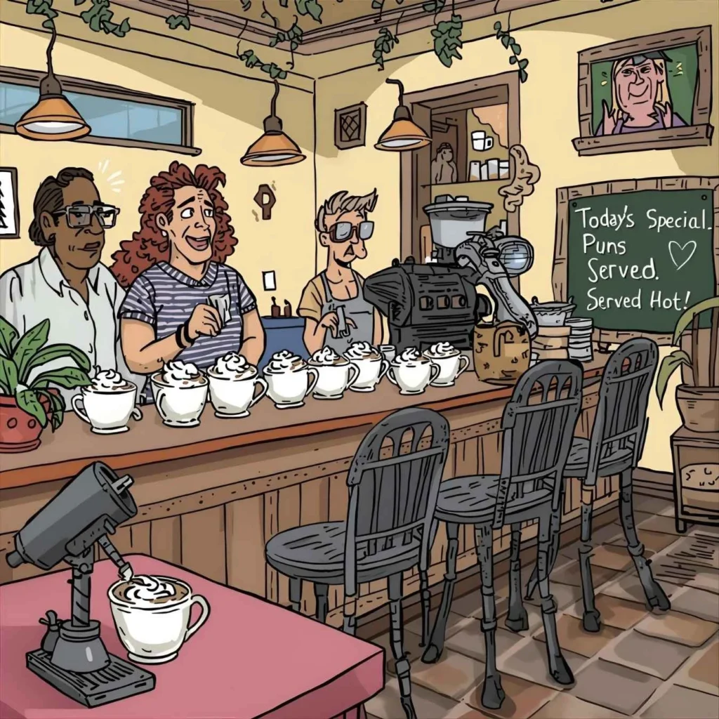 funny coffee puns