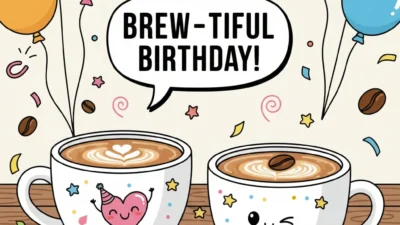 coffee birthday puns