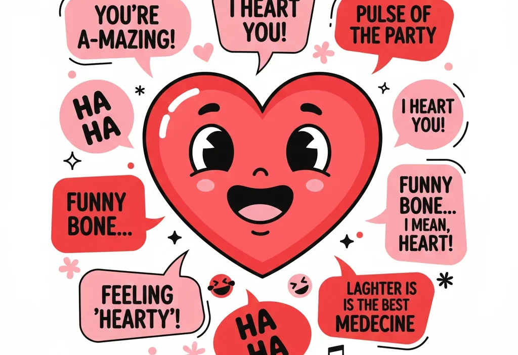 funny heart puns