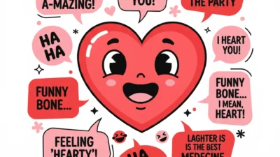 funny heart puns