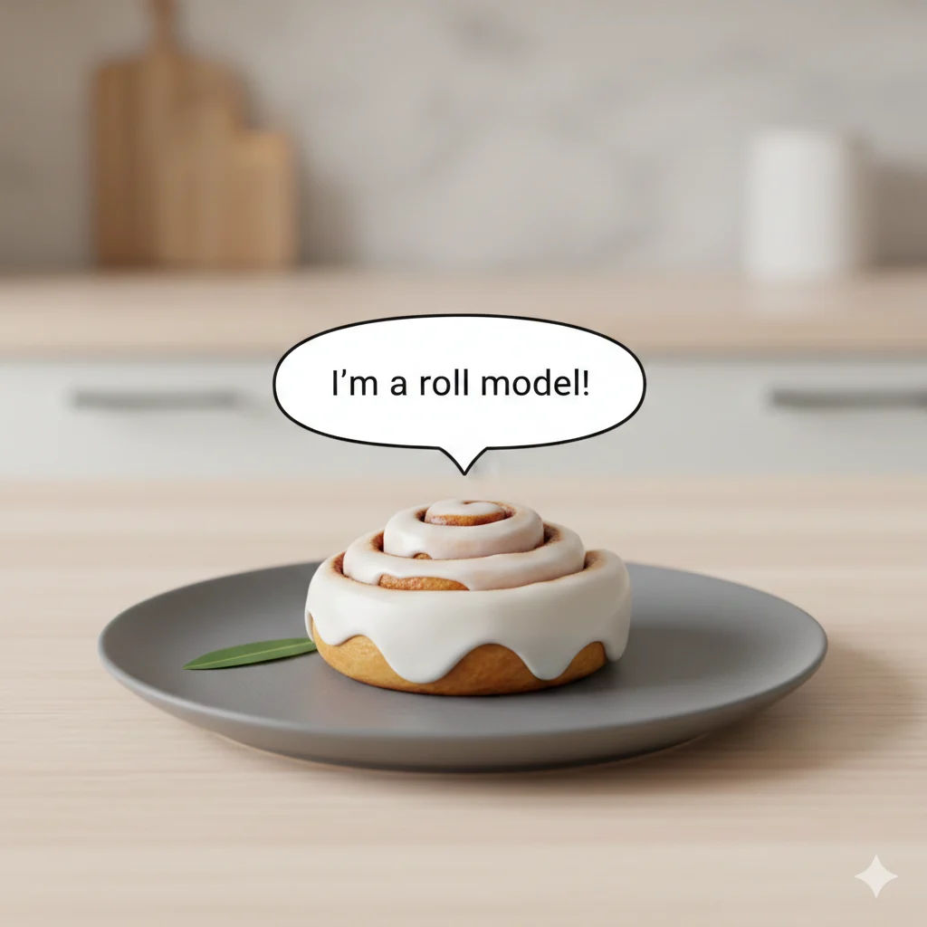 cinnamon roll puns