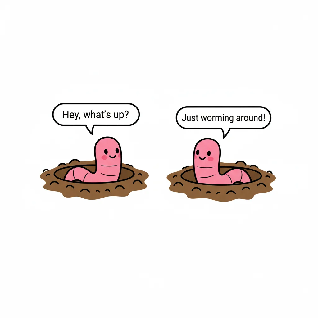 worm puns