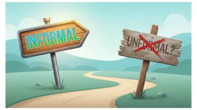 unformal or informal