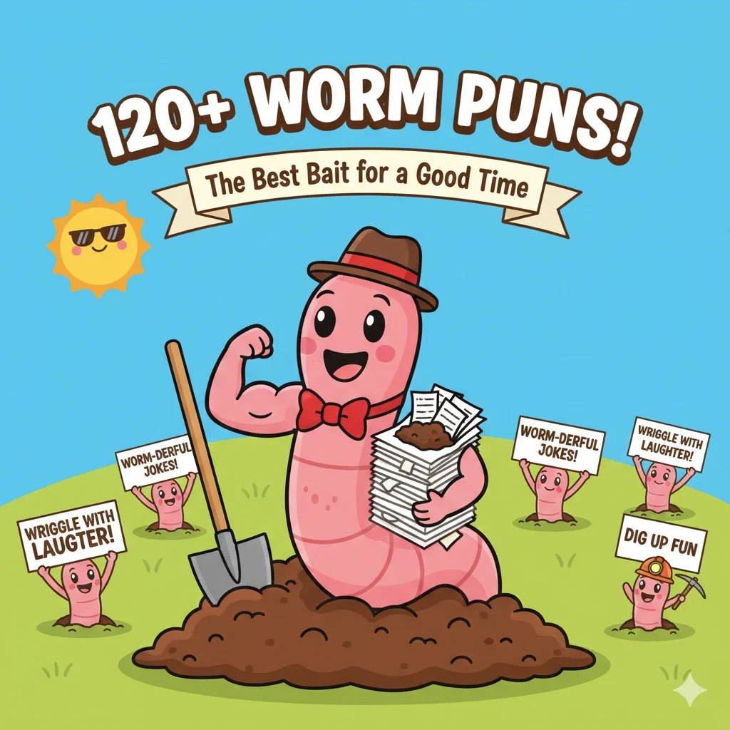 worm puns