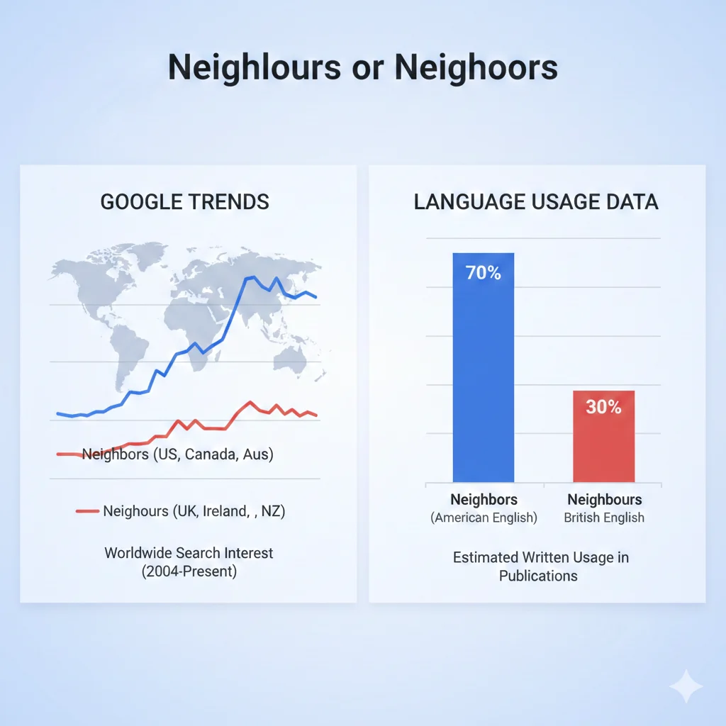 neighbours or neighbors