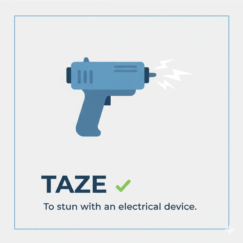 taze or tase