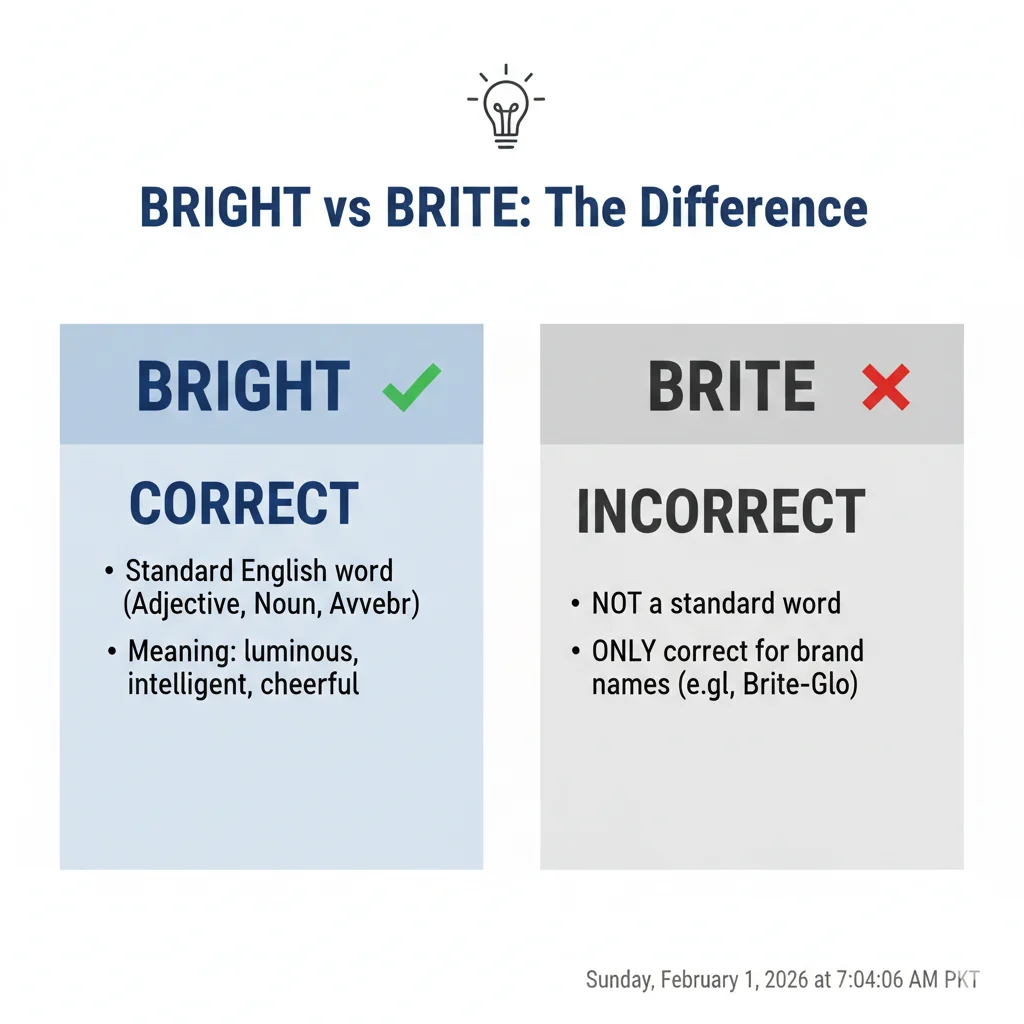 bright or brite