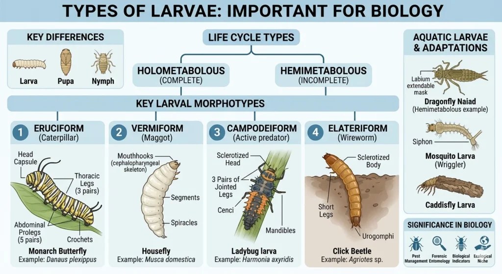 larva or larvae
