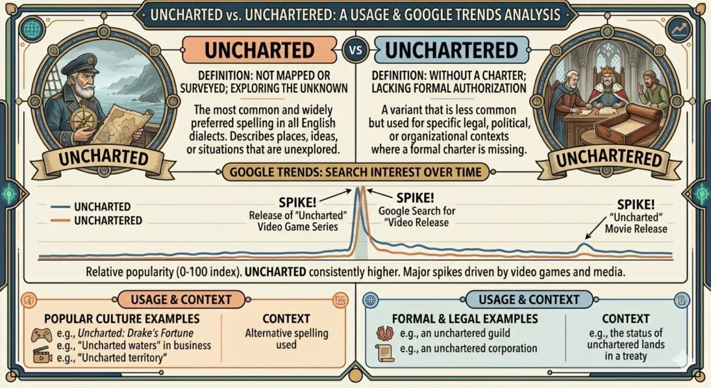 Uncharted or Unchartered  