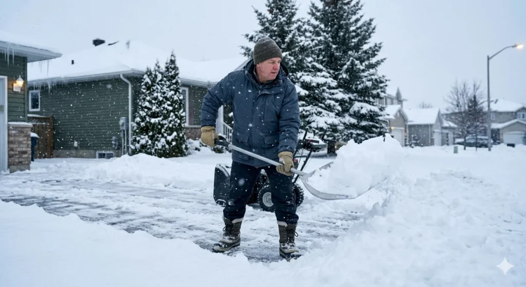 shovelled or shoveled