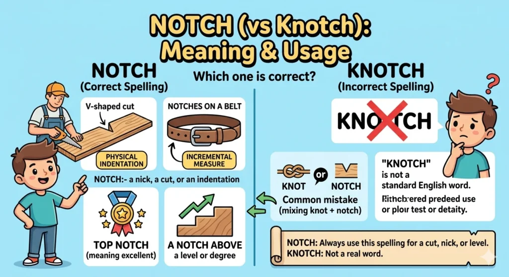knotch or notch