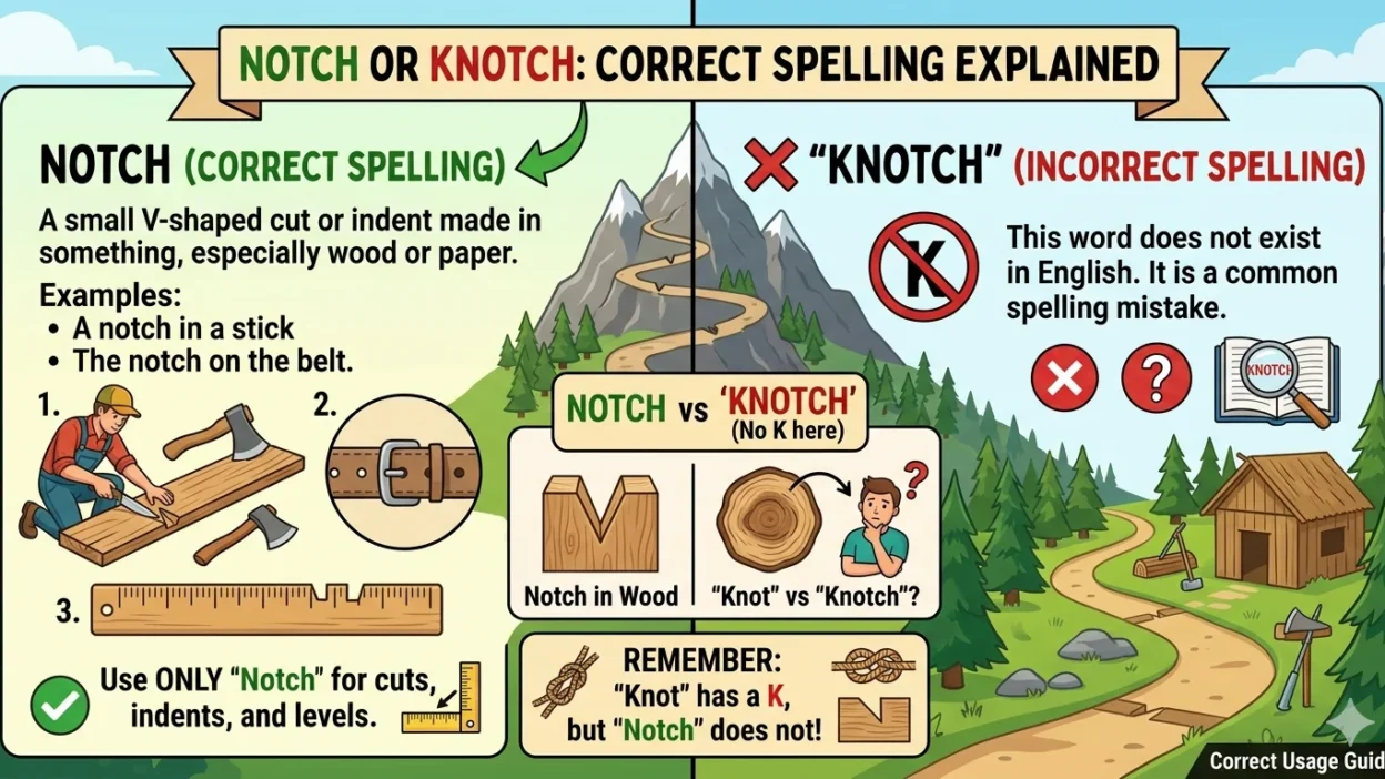 knotch or notch