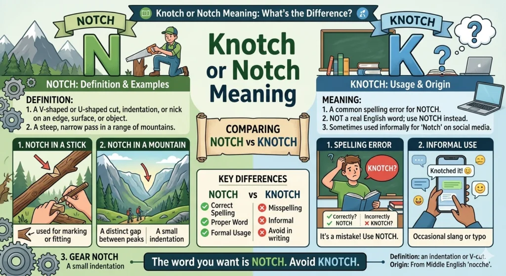 knotch or notch