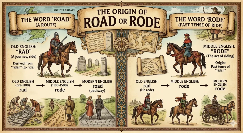 road or rode