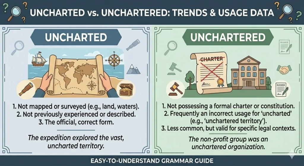 Uncharted or Unchartered  