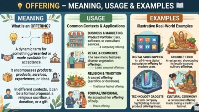 offerring or offering