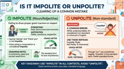 unpolite or impolite