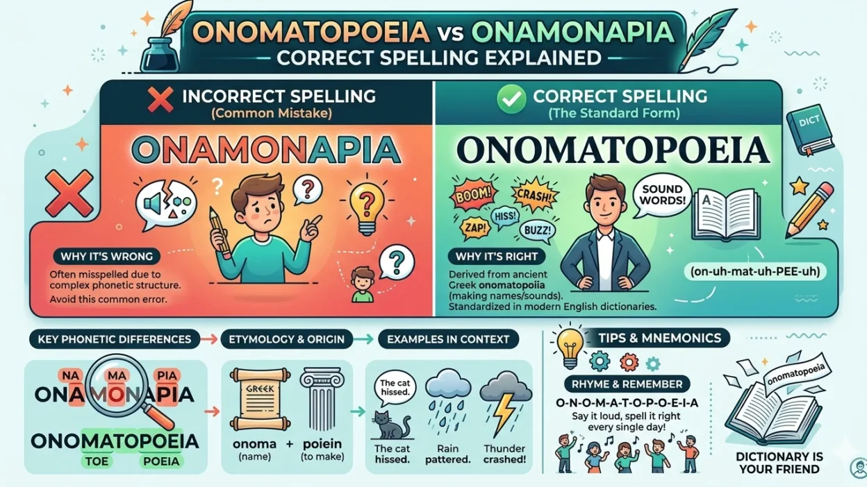 onamonapia or onomatopoeia