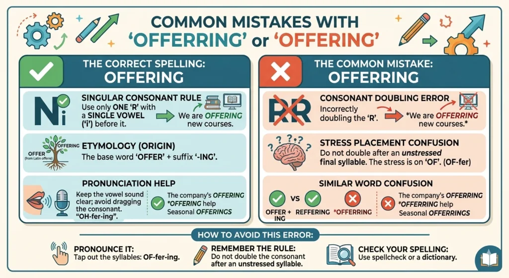 offerring or offering