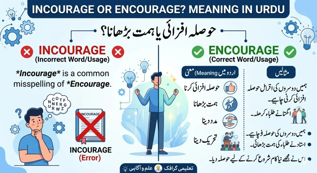 incourage or encourage