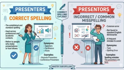 presenters or presentors