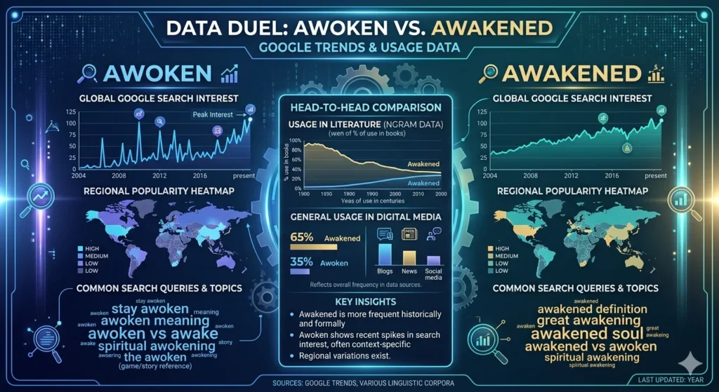 awoken or awakened