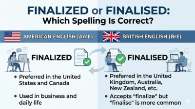 finalised or finalized