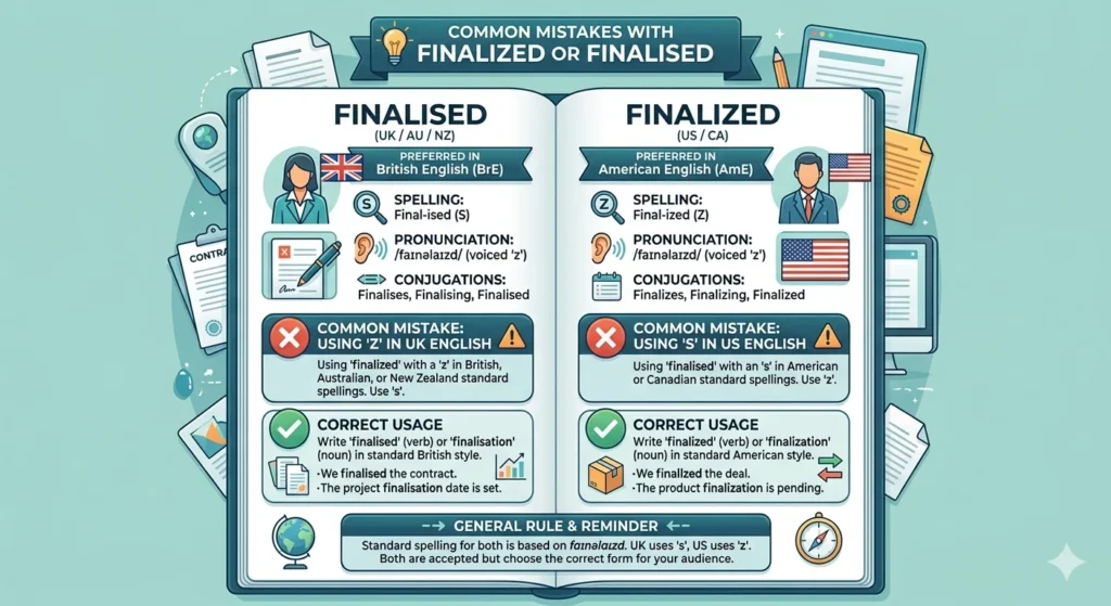 finalised or finalized