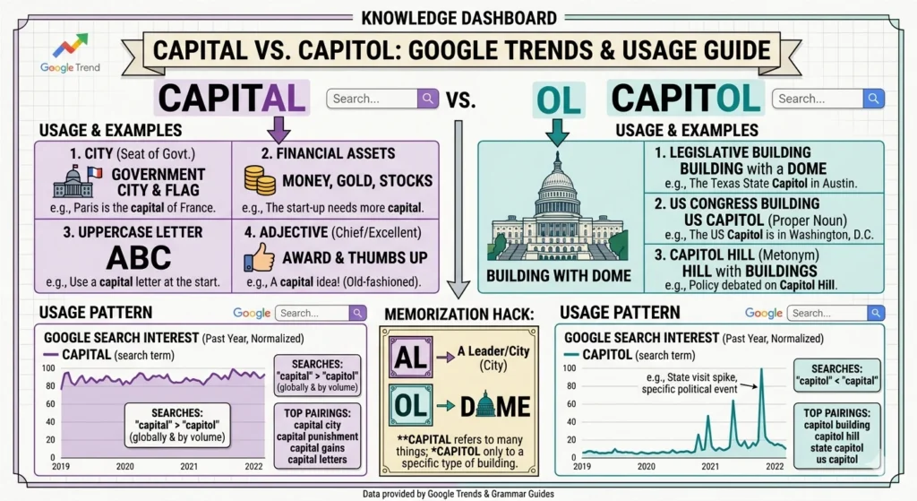 capital vs capitol