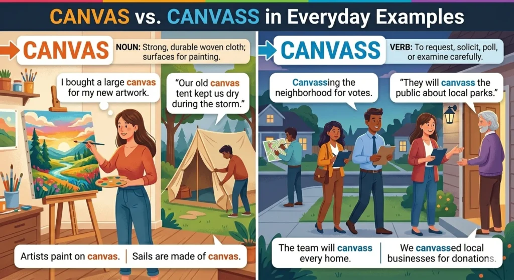 canvas vs canvass