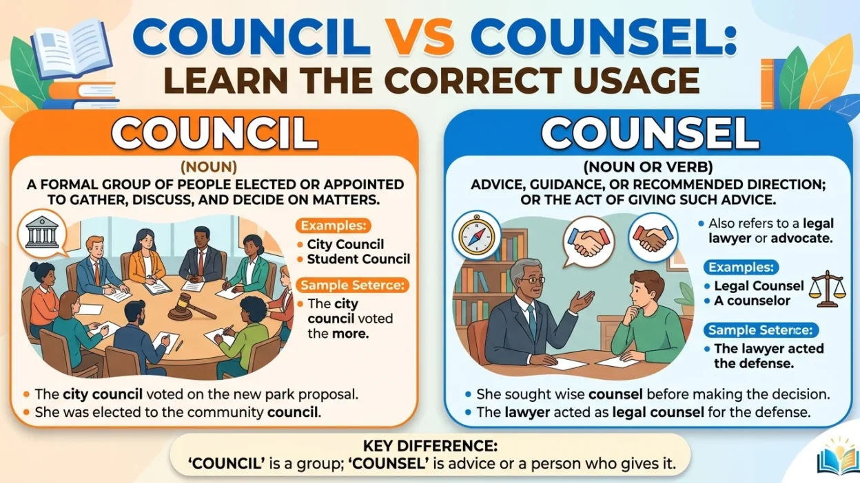 council vs counsel