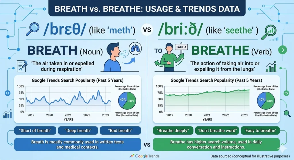 breath vs breathe