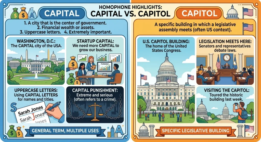 capital vs capitol