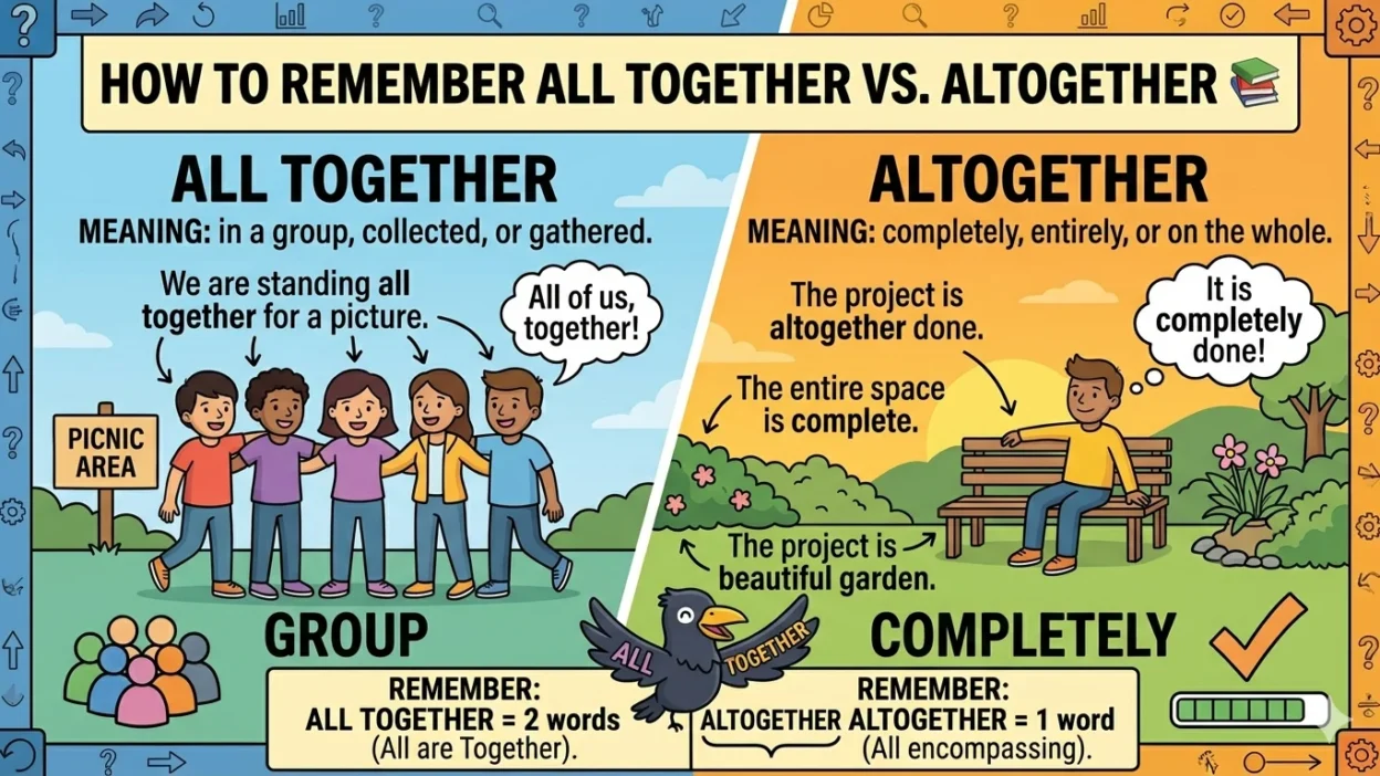 all together vs altogether