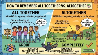 all together vs altogether