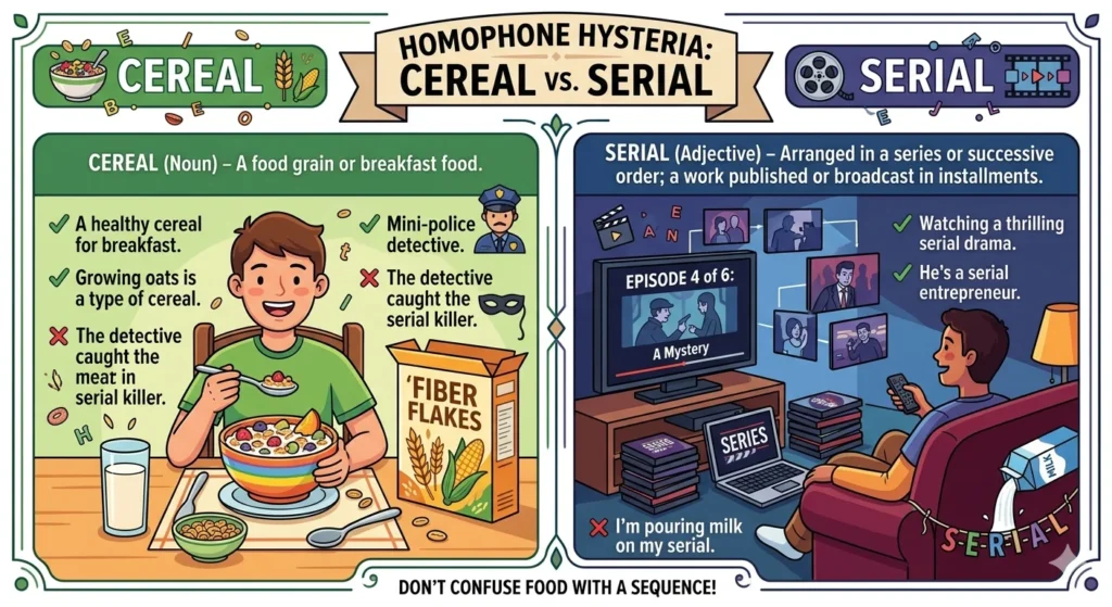 cereal vs serial