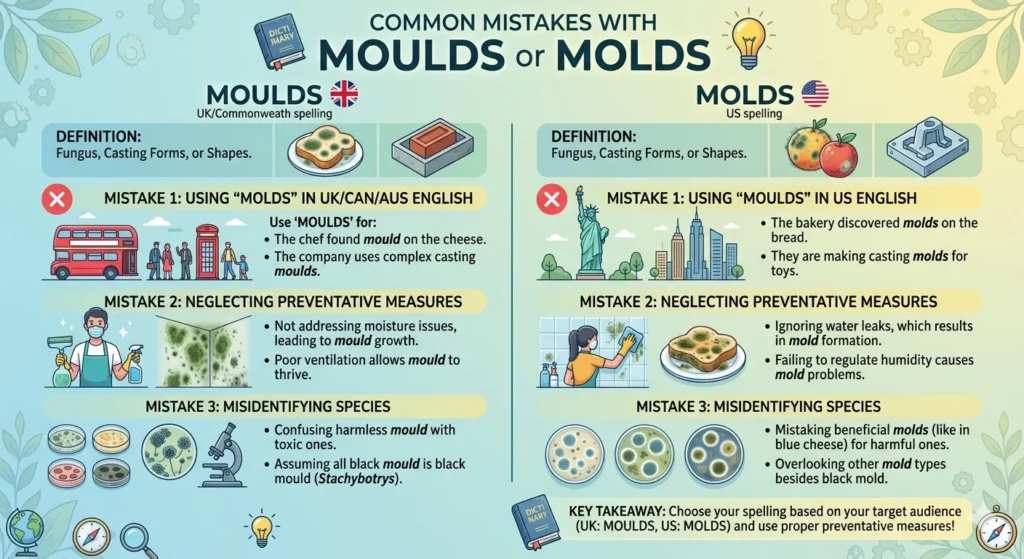 moulds or molds