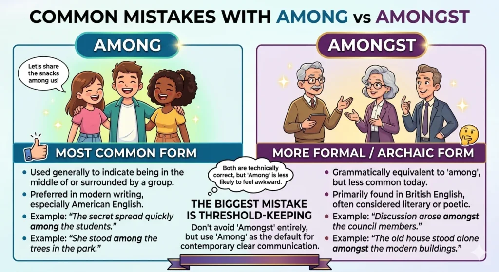 among vs amongst