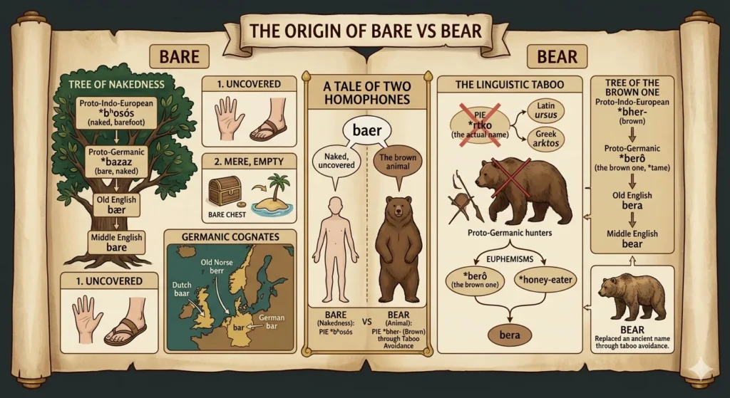 bare vs bear
